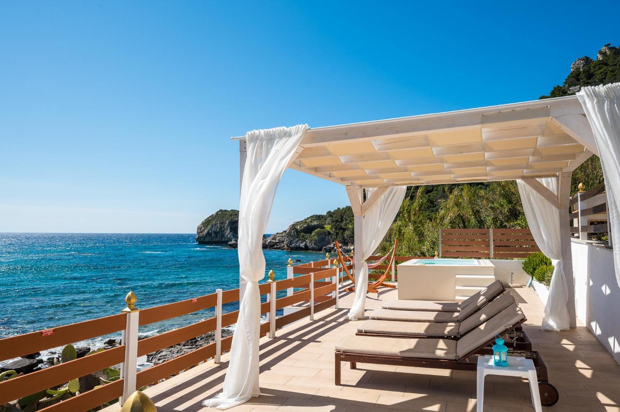 Villa Renata & Villa Filippos With Private Plunge Pool By Konnect 阿齐欧斯·贡多斯 外观 照片